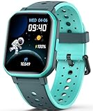 Kinder Smartwatch für Jungen und Mädchen, Fitness Aktivitäts Tracker Uhr IP68 wasserdichte, 20 Sportmodi, Herzfrequenz Schlafmonitor, Schrittzähler, Kindergeschenke für Teenager ab 5 Jahren (Grün)