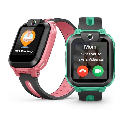 imoo Watch Phone Z1, Kinder Smartwatch mit GPS mit SIM, Smartwatch Kinder mit langanhaltender Video & Phone Call, IPX8 Wasserdicht (Grün)